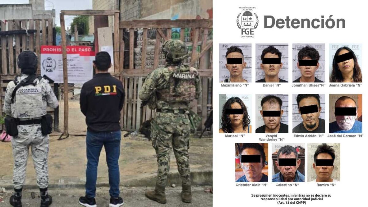 Caen presuntos narcomenudistas.