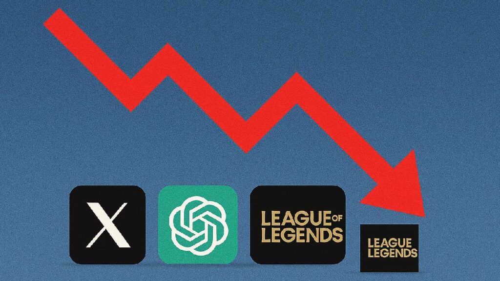 Fallas en el mundo por internet.