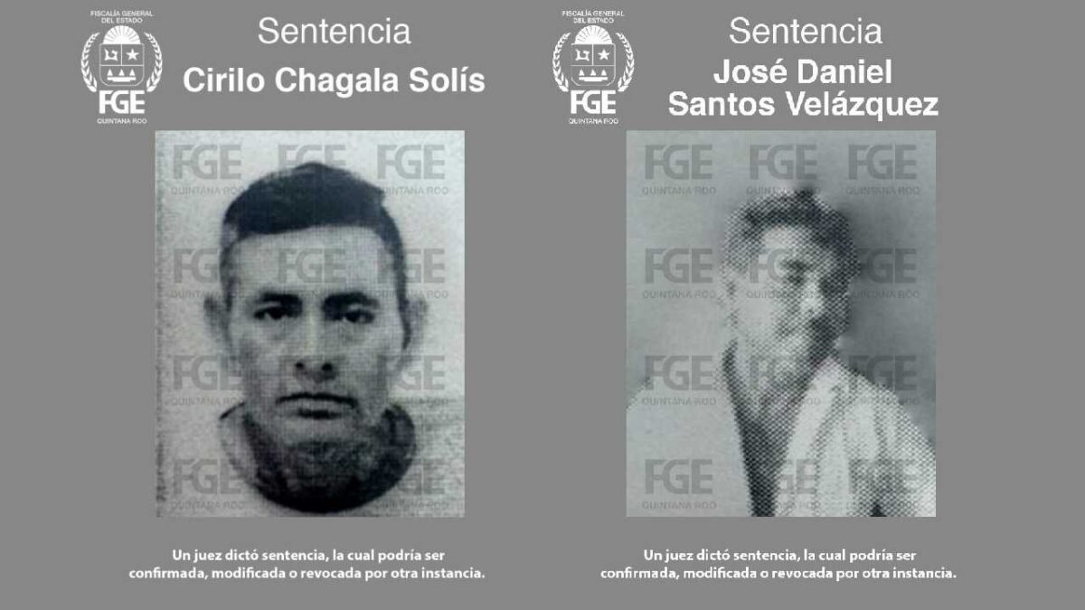 Sentencias condenatorias en Cancún.