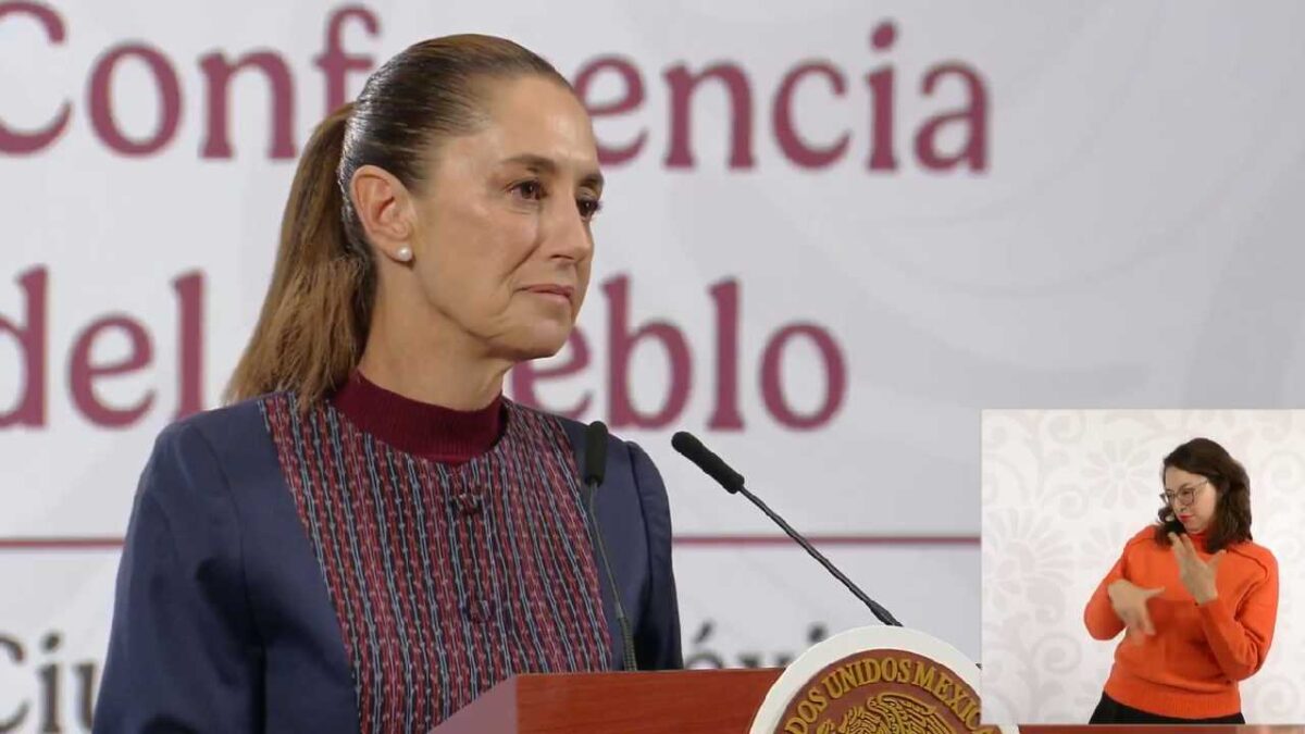 Sheinbaum descarta operativos de EU en México.