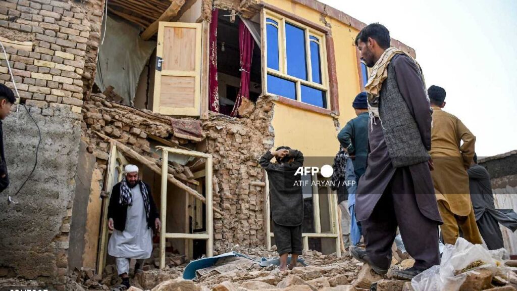 Terremoto en Afganistán.