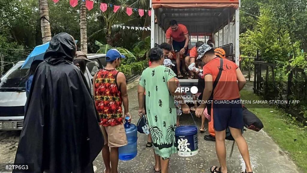 Emergencia en Filipinas.