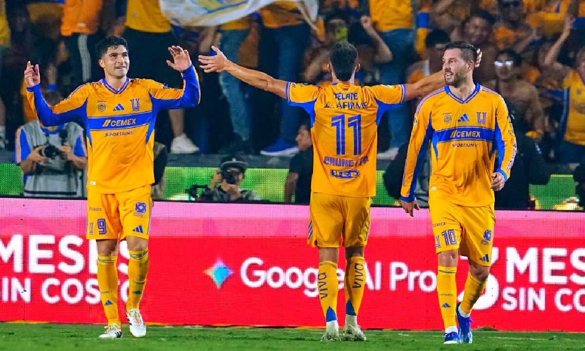 Tigres goleó a Xolos.
