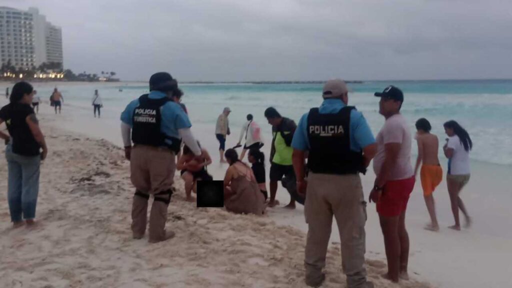 Muere ahogado turista chino.