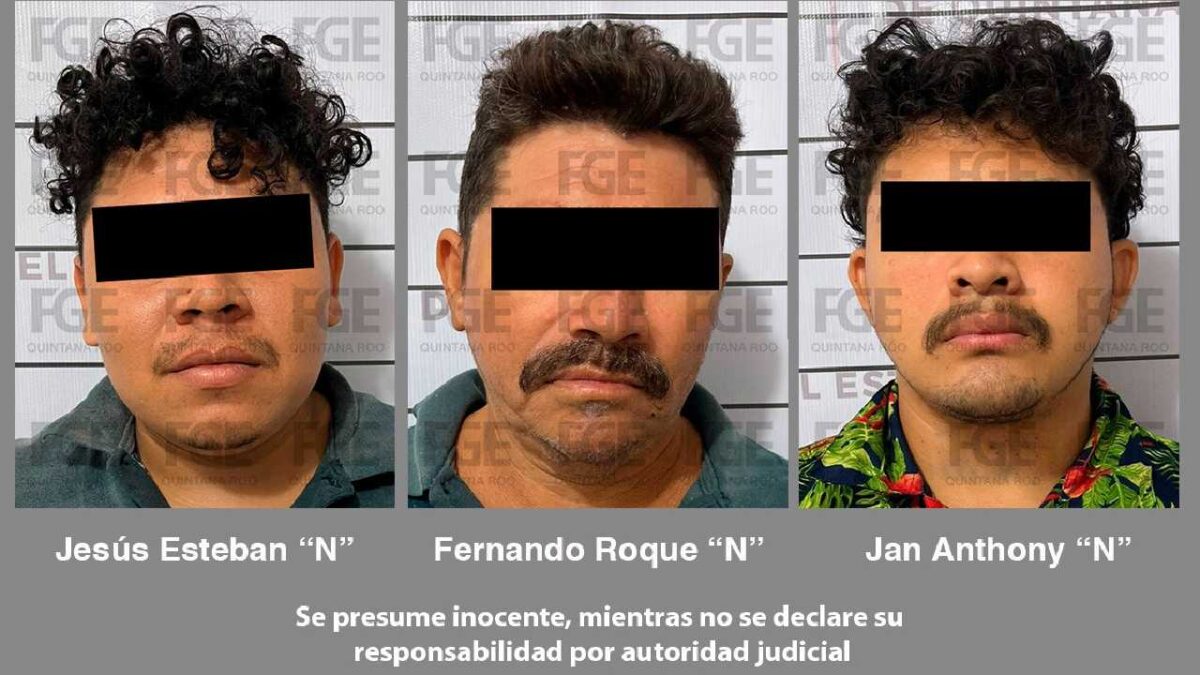 Vinculan a proceso a tres.