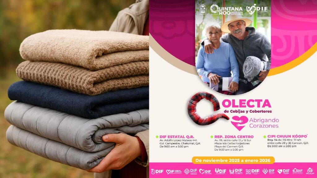 Campaña de donación en Quintana Roo.