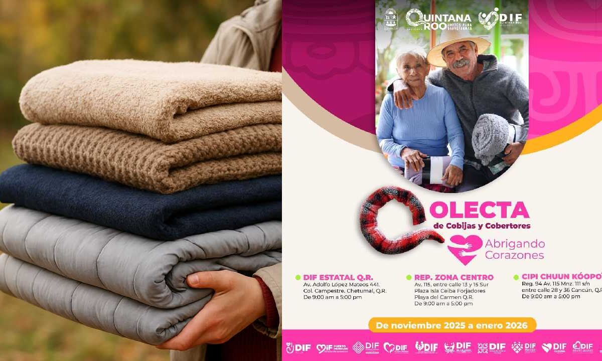 Campaña de donación en Quintana Roo.