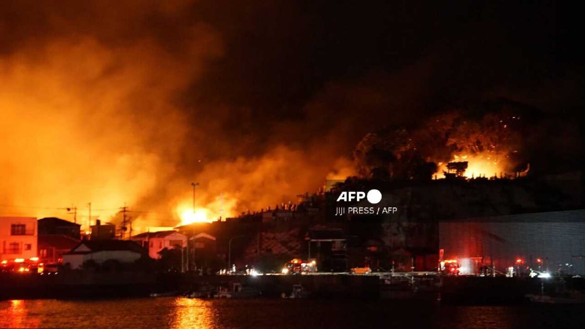 El fuego no ha sido controlado.