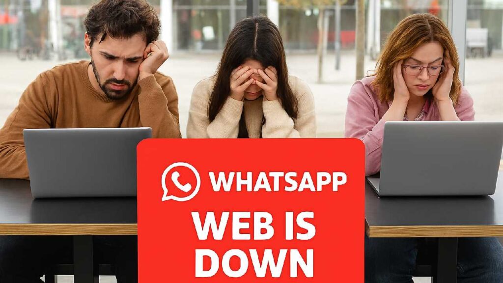 Fallas en WhatsApp Web.