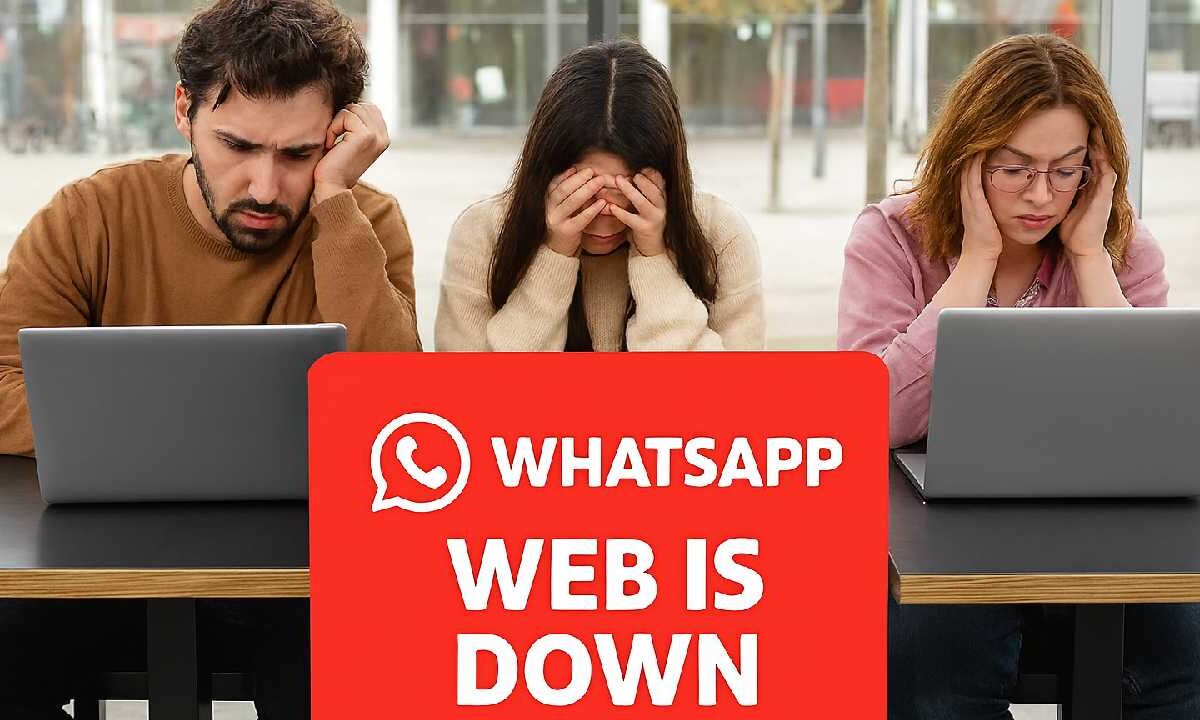 Fallas en WhatsApp Web.