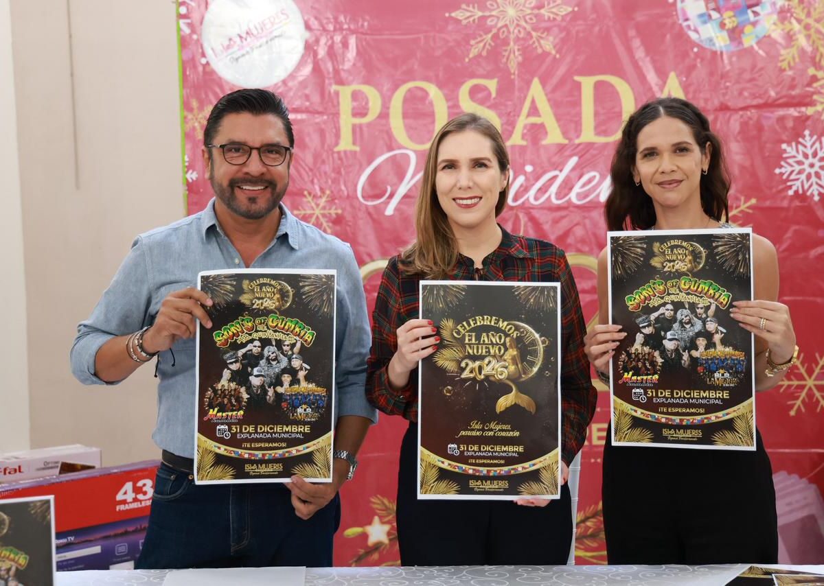 Atenea Gómez Ricalde presenta elenco del Gran Baile de Año Nuevo