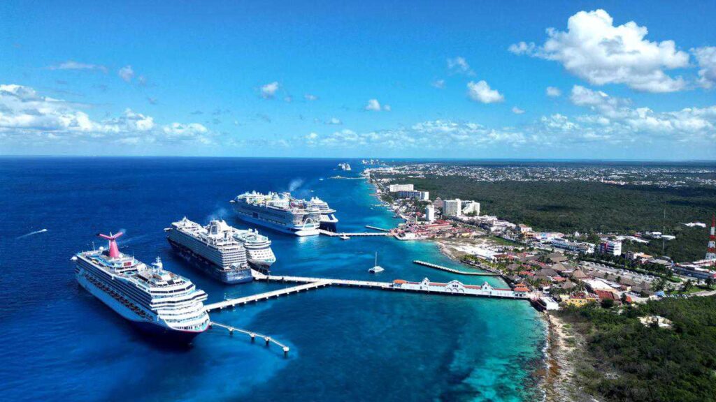 Quintana Roo, amo de los cruceristas.