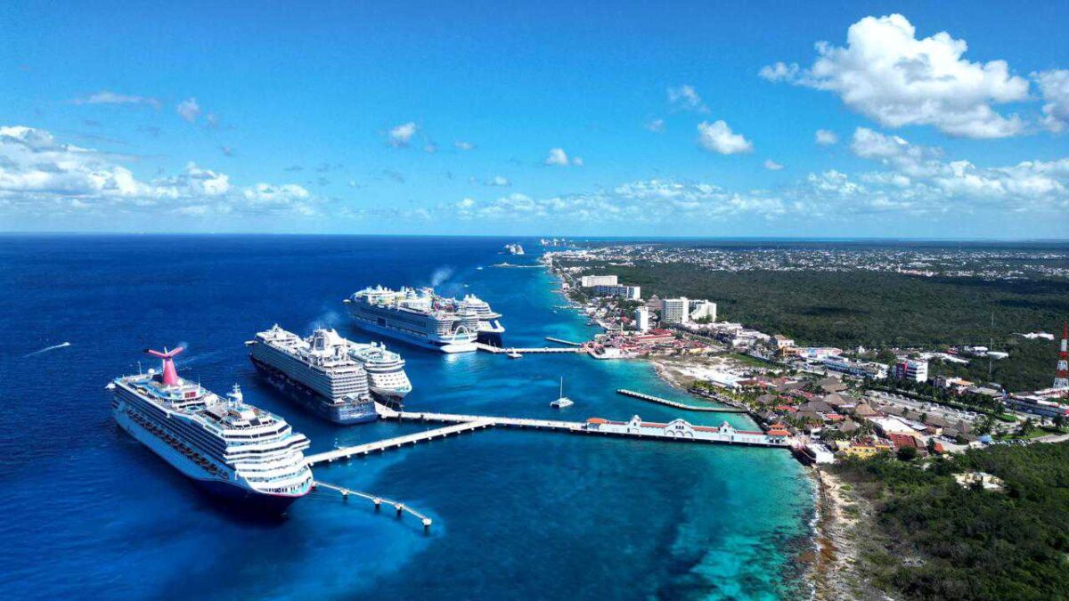 Quintana Roo, amo de los cruceristas.