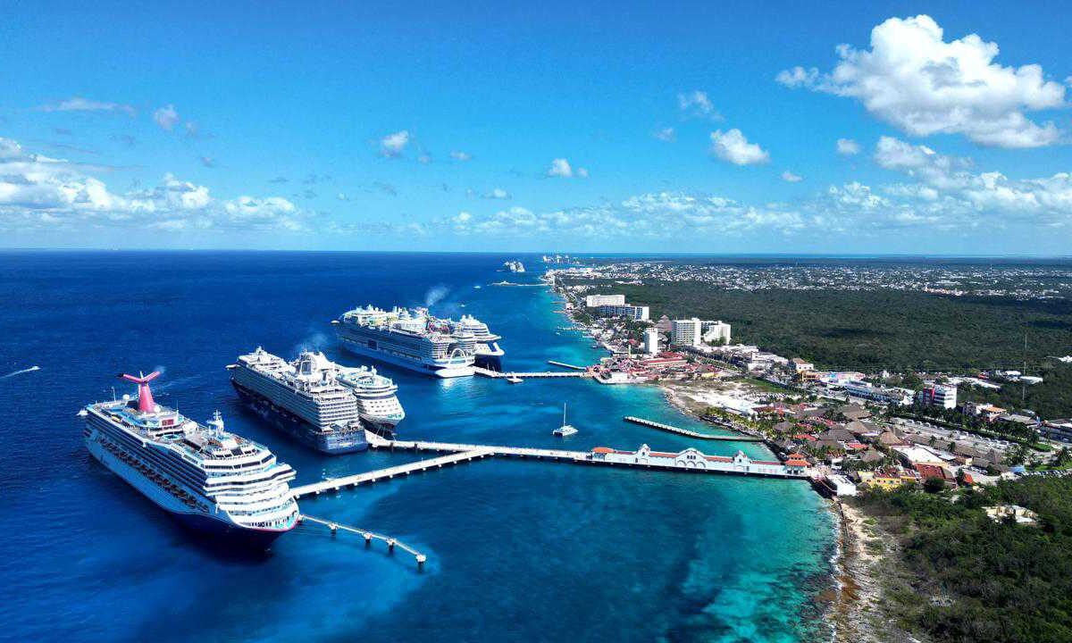 Quintana Roo, amo de los cruceristas.
