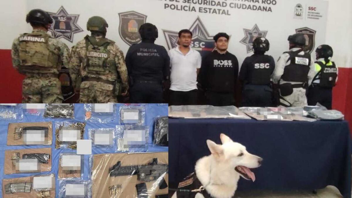 Últimas noticias. Detenidos con una granada.