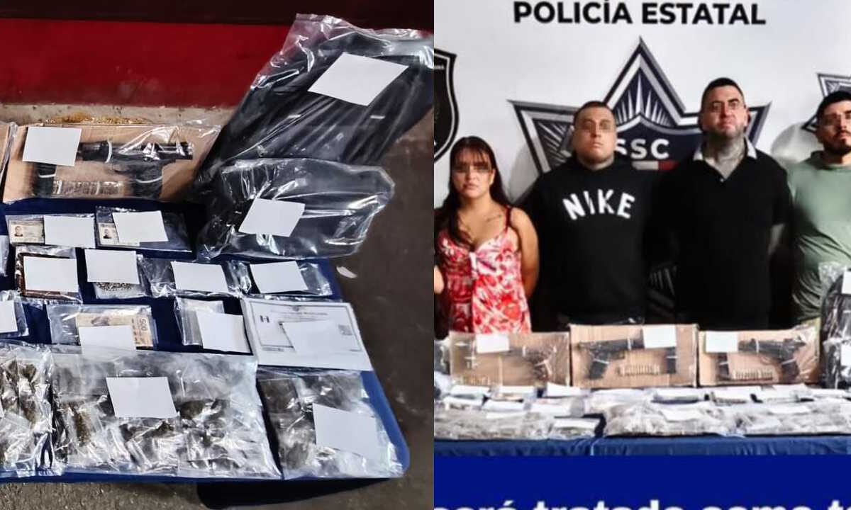 Últimas noticias. Detienen a 4 por narcomenudeo.