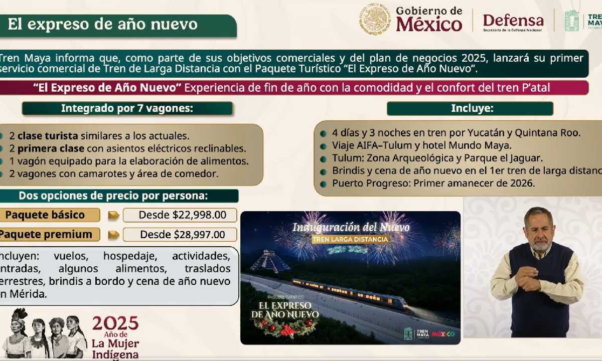 Últimas noticias. El Tren Maya de Larga Distancia.