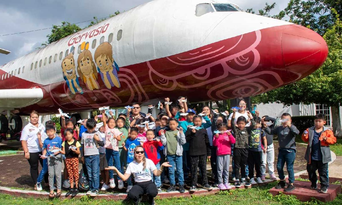 Promueven cuidad a especies marinas en Cozumel.