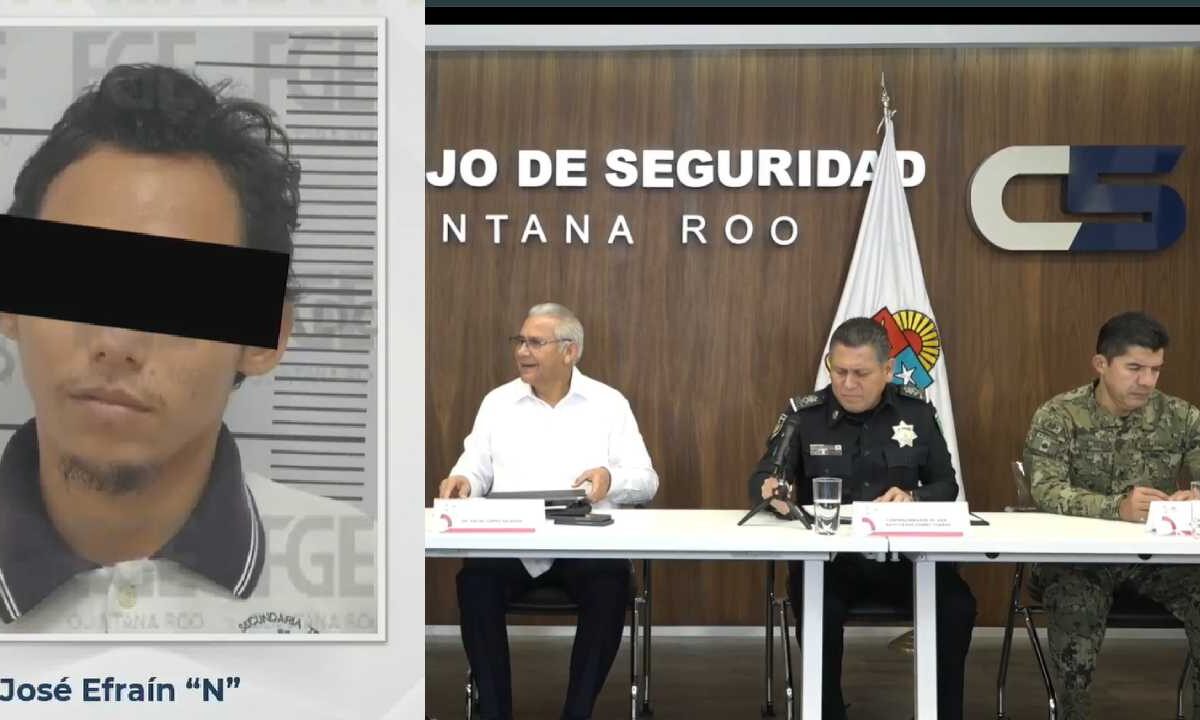 El sujeto fue detenido.