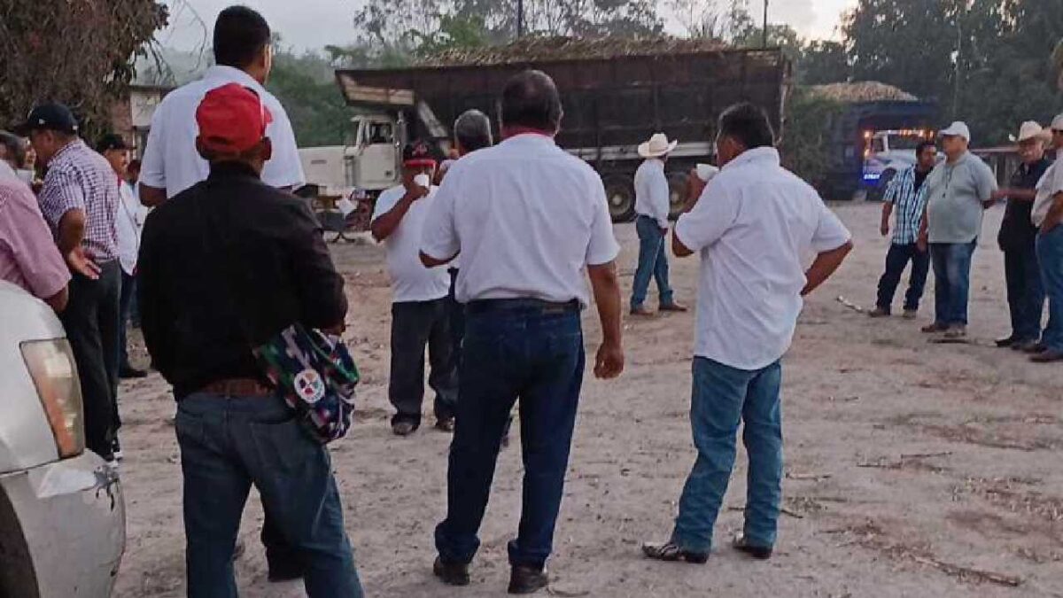Cañeros en Quintana Roo protestan.