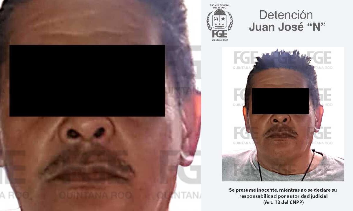 Detenido en Cancún por difundir pornografía infantil.