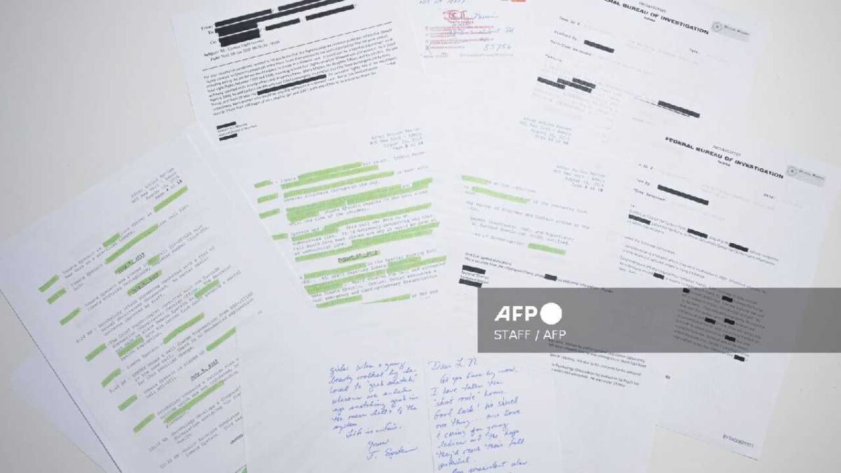 Revelan nuevos documentos del caso Epstein.