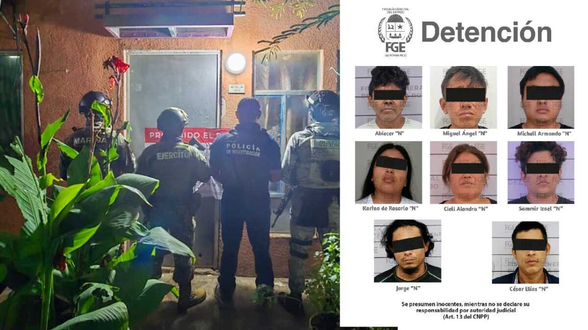 Detenidos con droga.