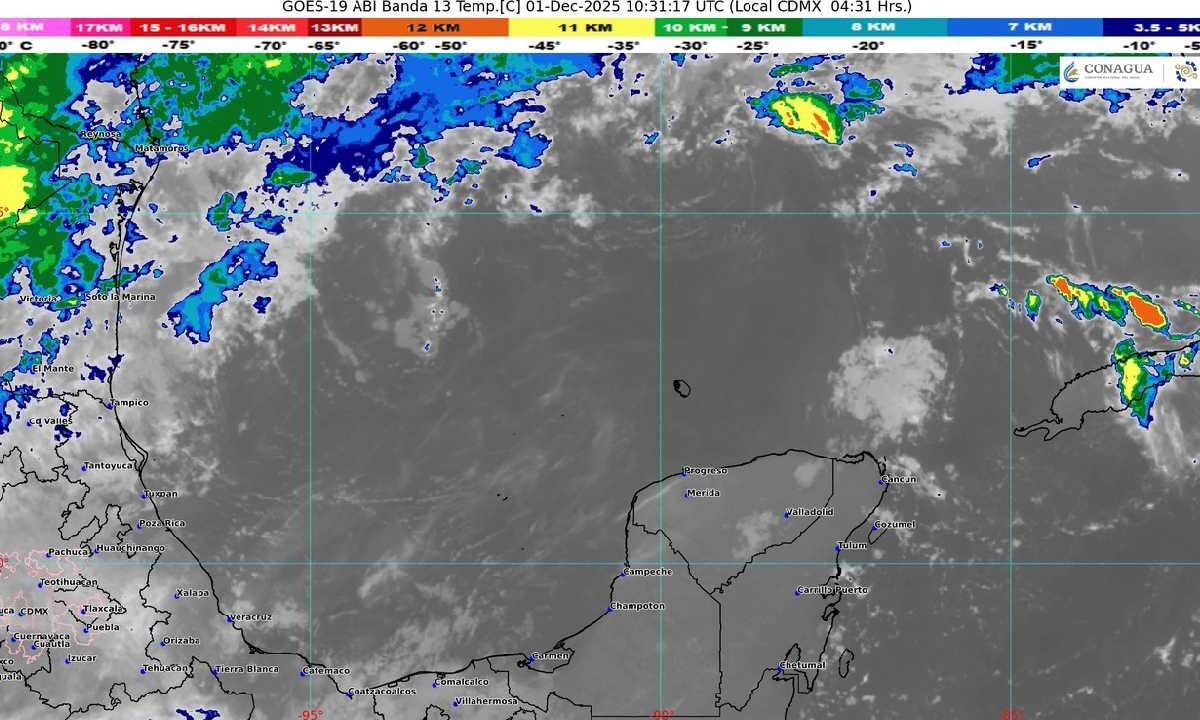 El cielo estará nublado.