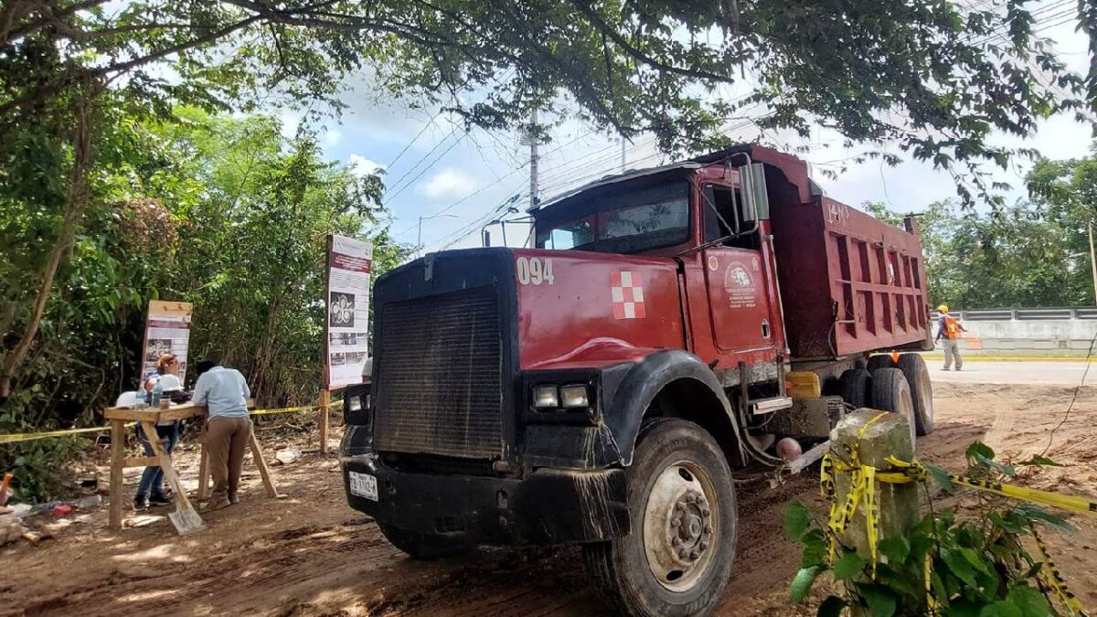 Volqueteros del sur de Quintana Roo