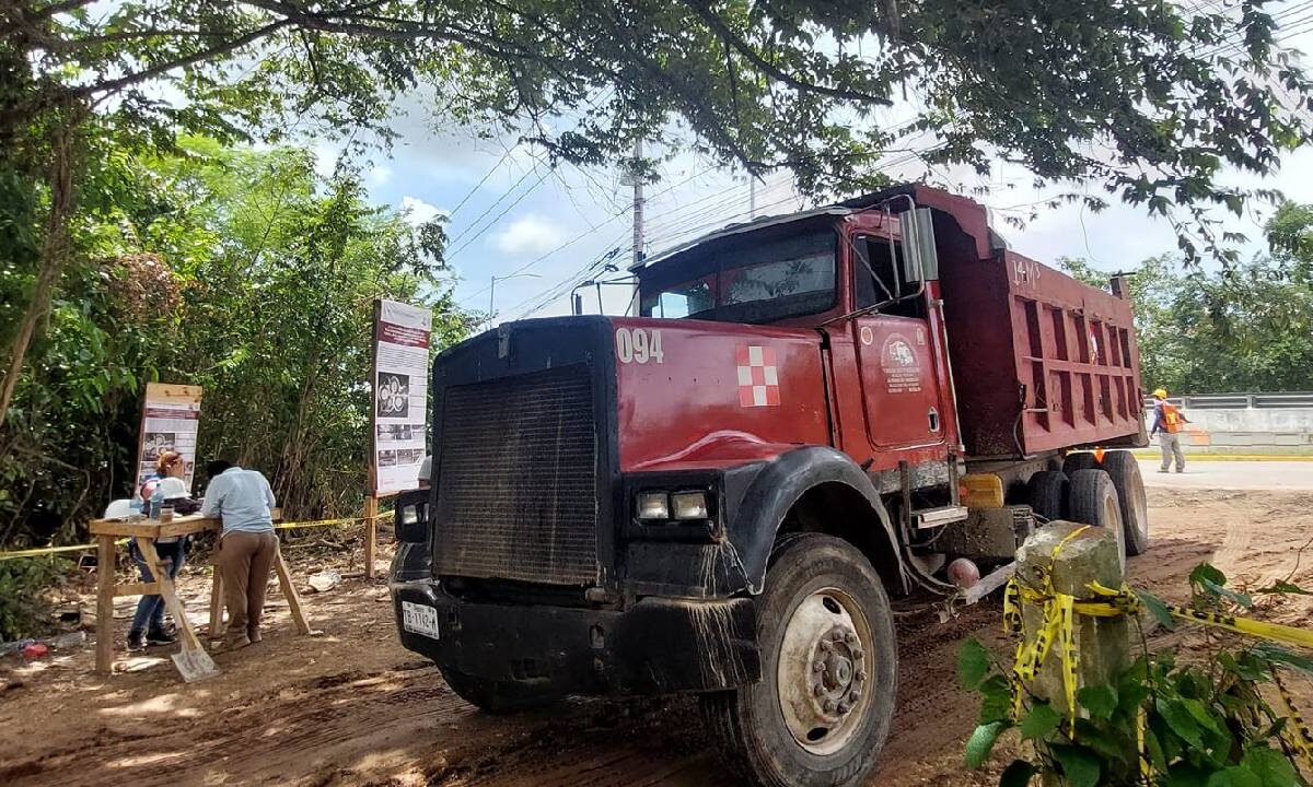 Volqueteros del sur de Quintana Roo