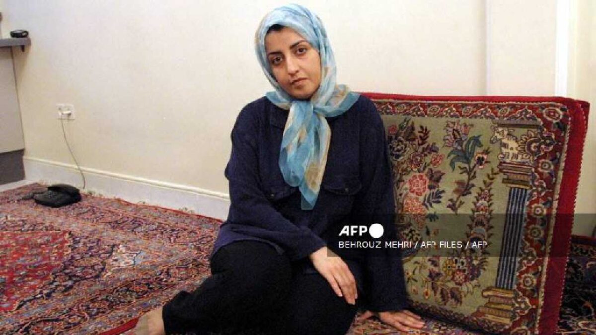 Nobel de la Paz Narges Mohammadi fue detenida.