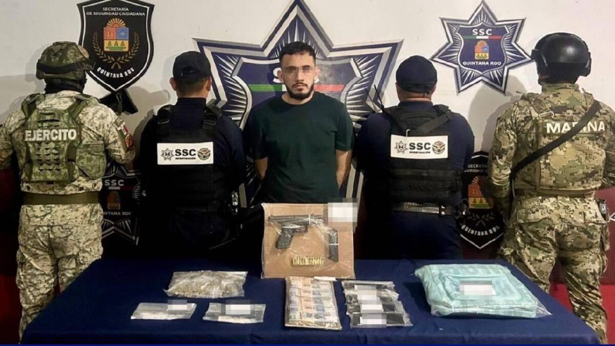 Captura de presunto líder del CJNG en Quintana Roo