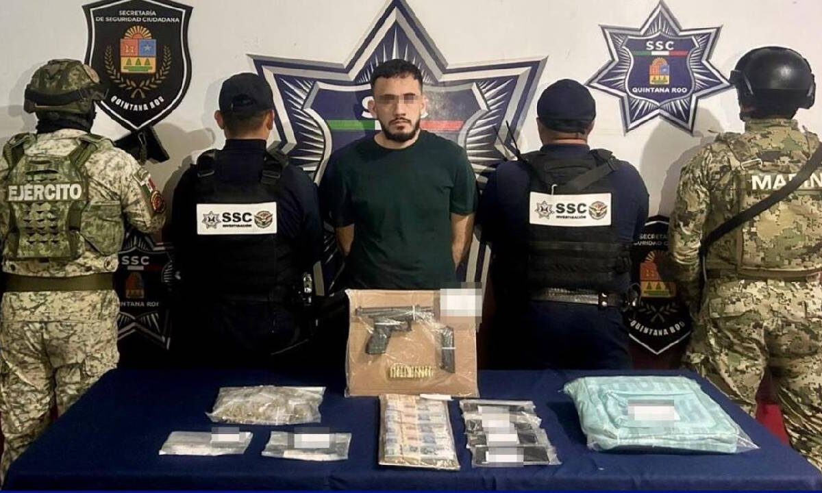 Captura de presunto líder del CJNG en Quintana Roo