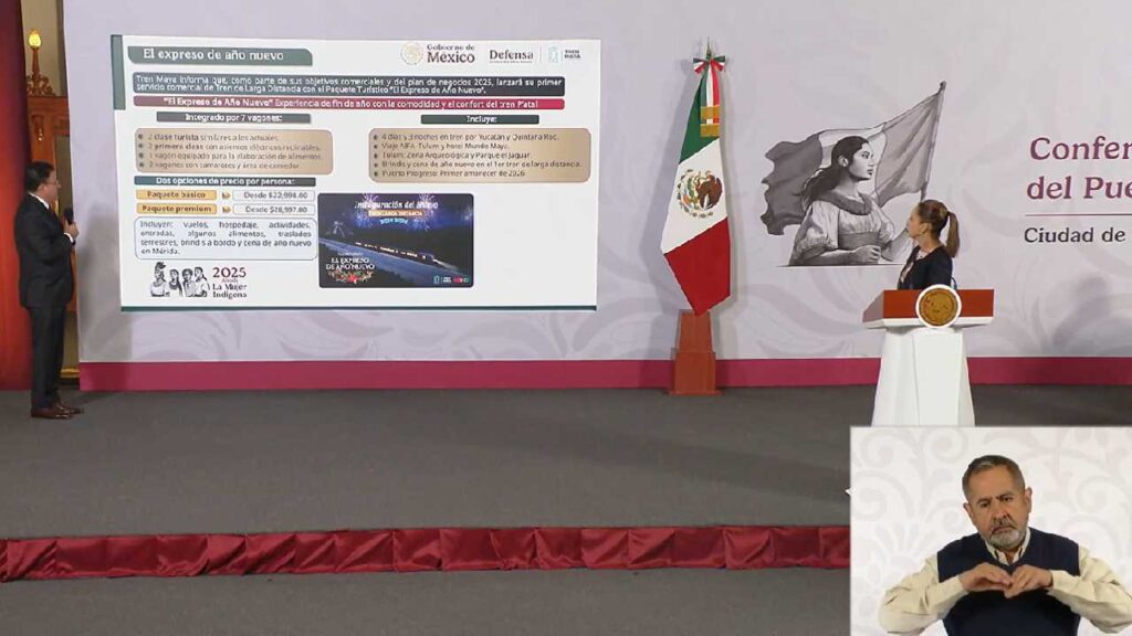 Tren Maya de Larga Distancia.