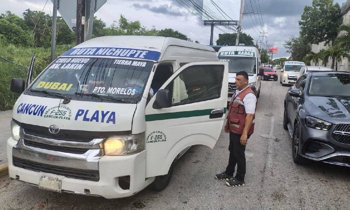 Operativo de movilidad en Quintana Roo.