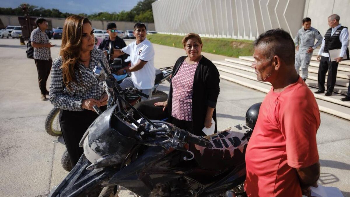 Devuelven motos robadas