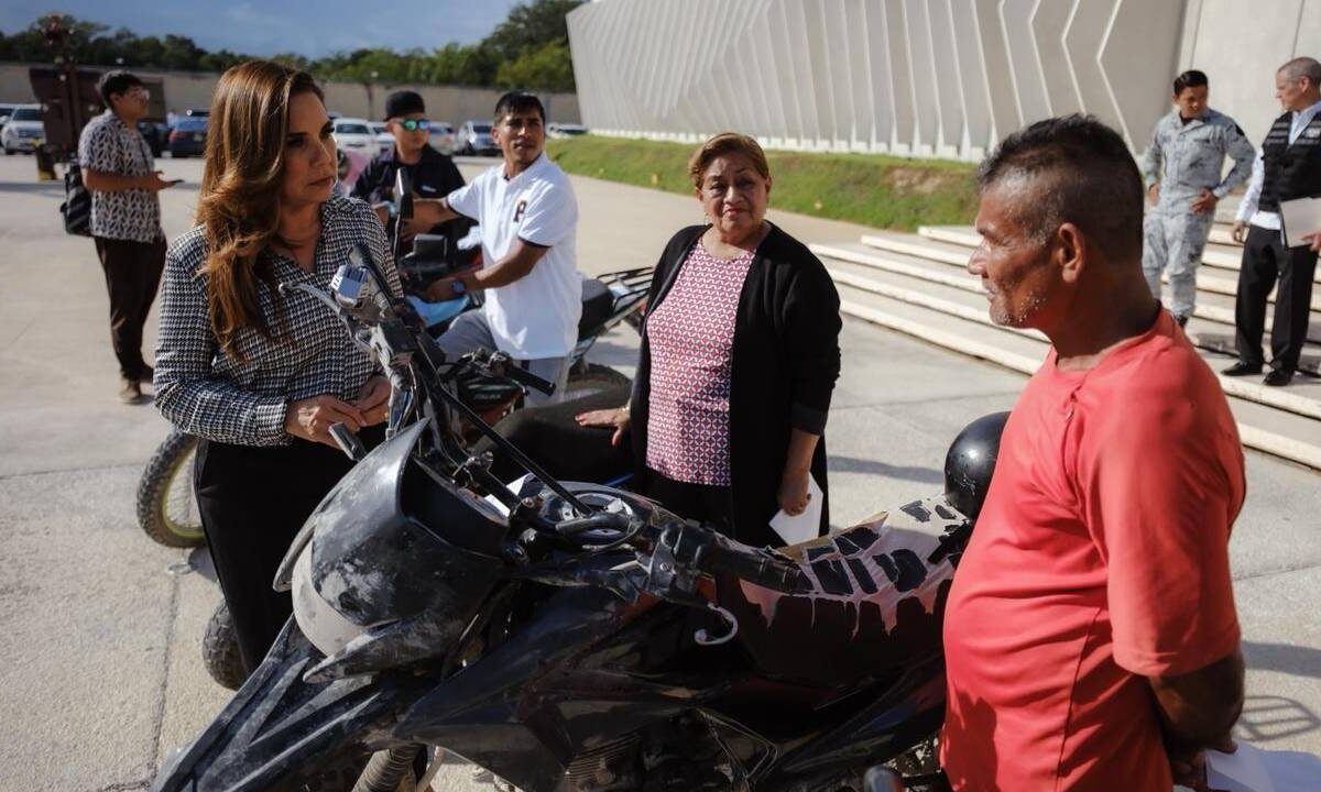 Devuelven motos robadas