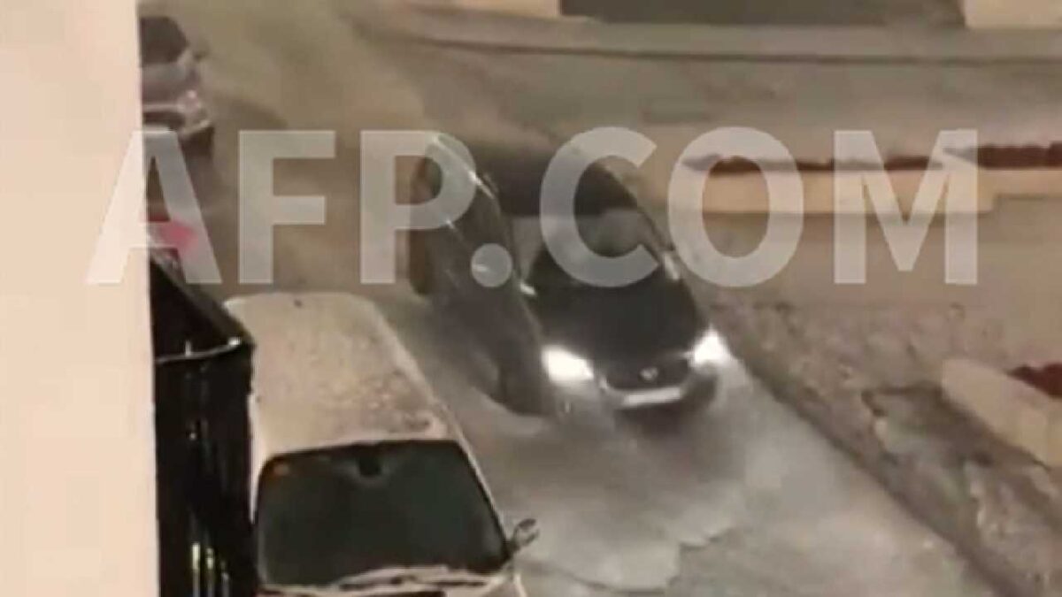 Lluvias torrenciales en España.