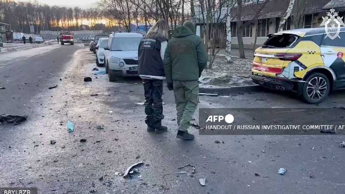 Investigan explosión en Moscú.