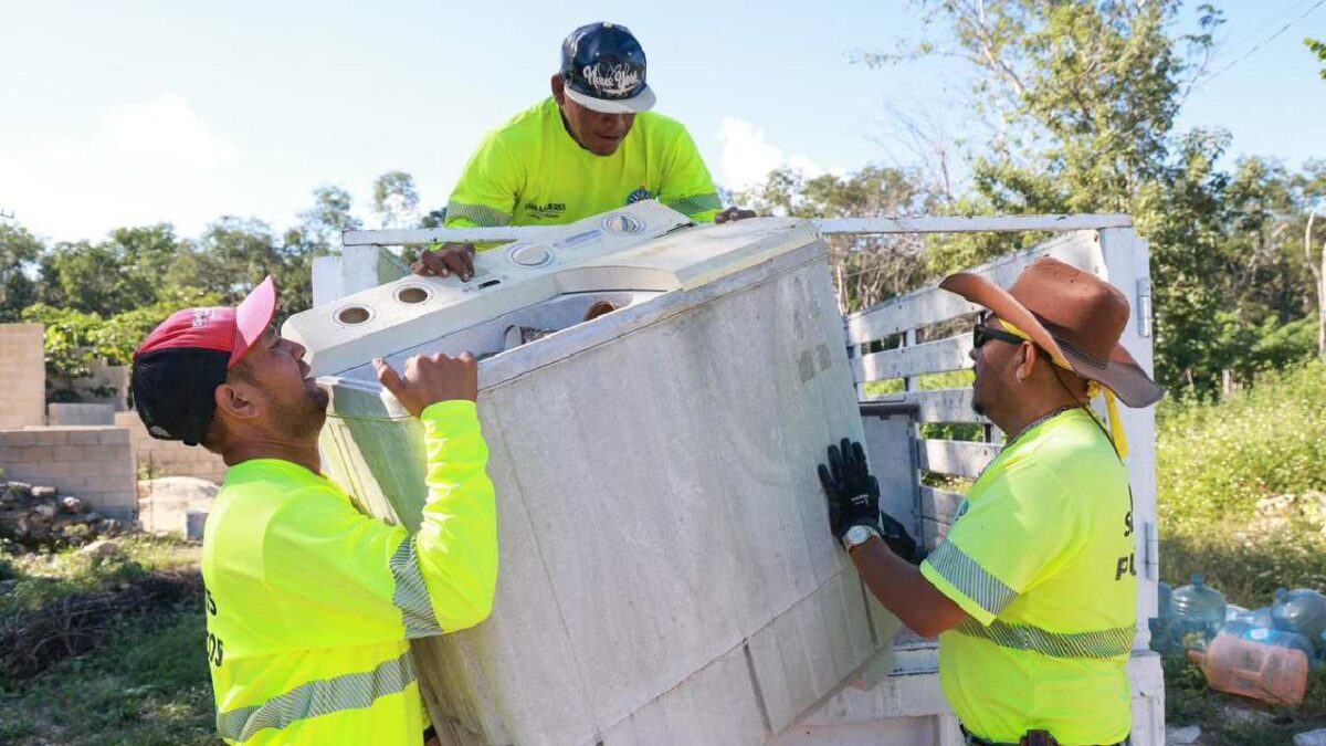 Recolectan más de 10 toneladas de cacharros
