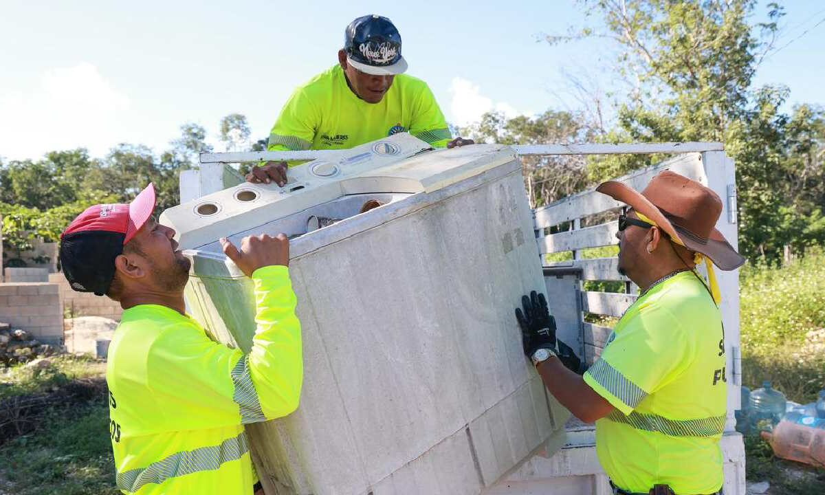 Recolectan más de 10 toneladas de cacharros