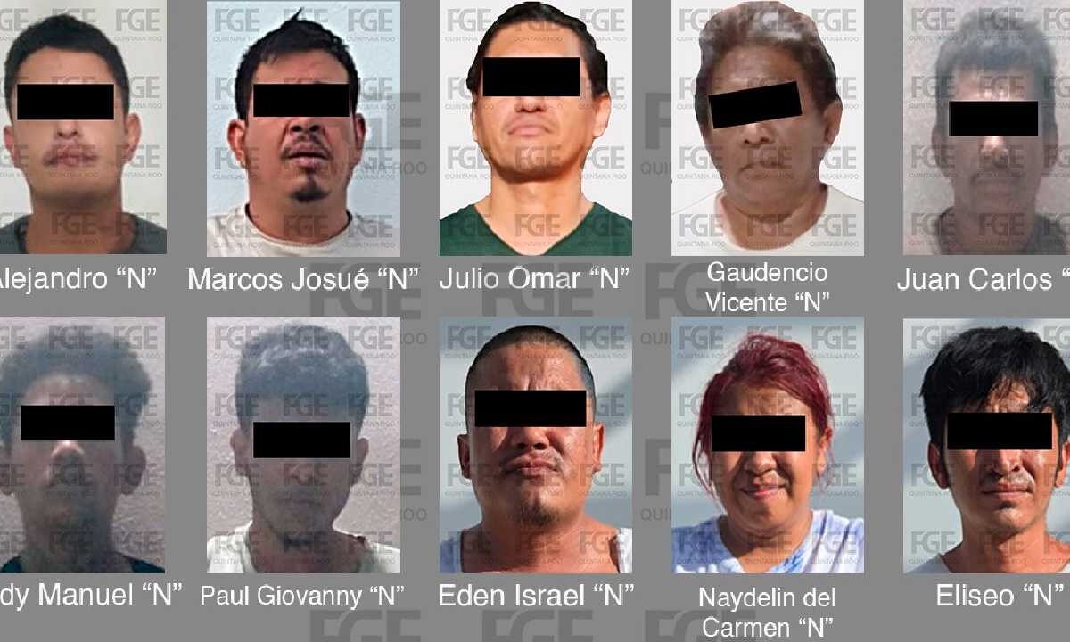 18 presuntos narcomenudistas son vinculados a proceso.