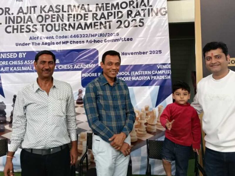 Niño indio rompe récord mundial al entrar a la FIDE con solo tres años