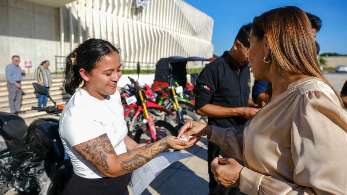 Mara Lezama a favor de la seguridad.