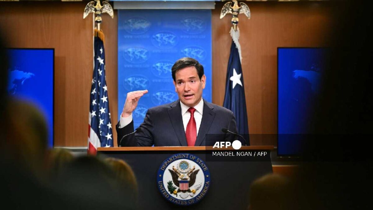 El secretario de Estado de Estados Unidos, Marco Rubio.