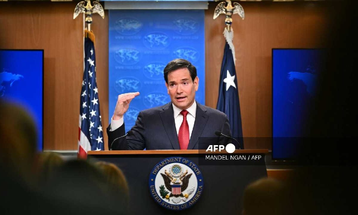 El secretario de Estado de Estados Unidos, Marco Rubio.