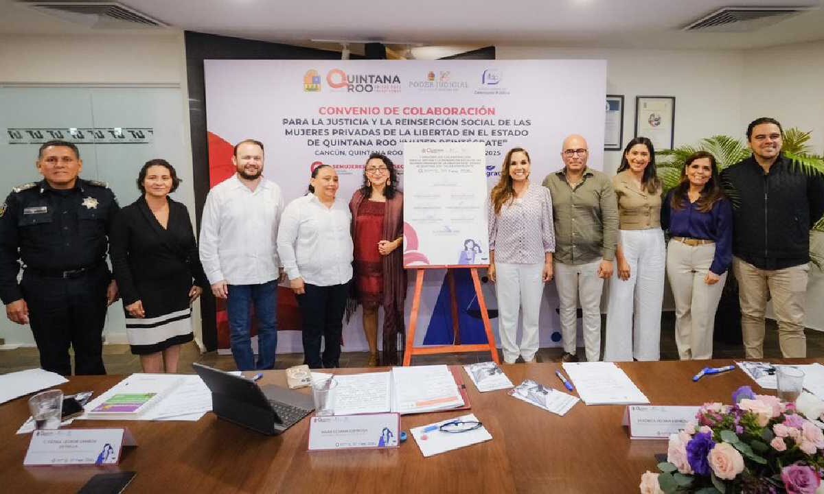 Lanzan iniciativa a favor de las mujeres privadas de la libertad.