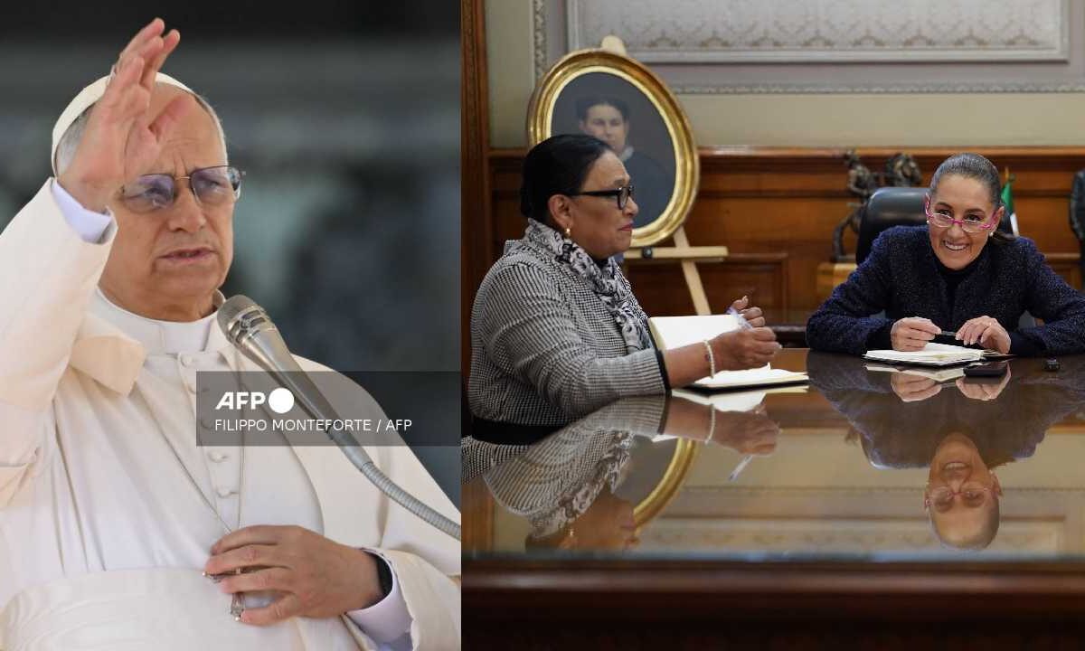 La presidenta invitó oficialmente al Papa a México.