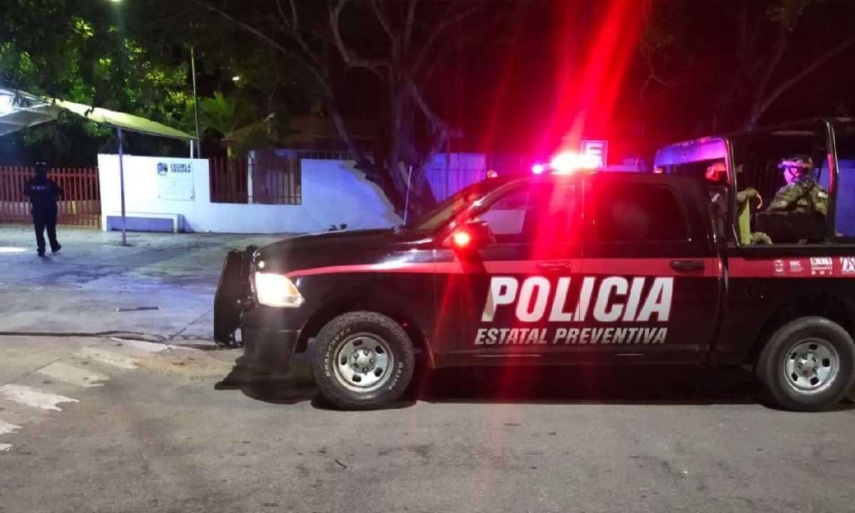 Vigilancia nocturna en la capital.