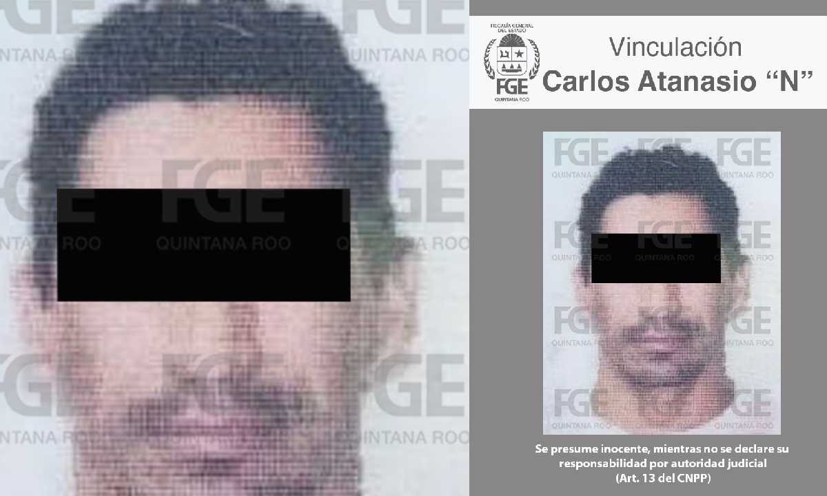 Carlos Anastasio "N" está preso.